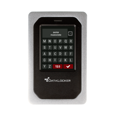 Passworteingabe über Touchscreen bei DataLocker DL4 FE