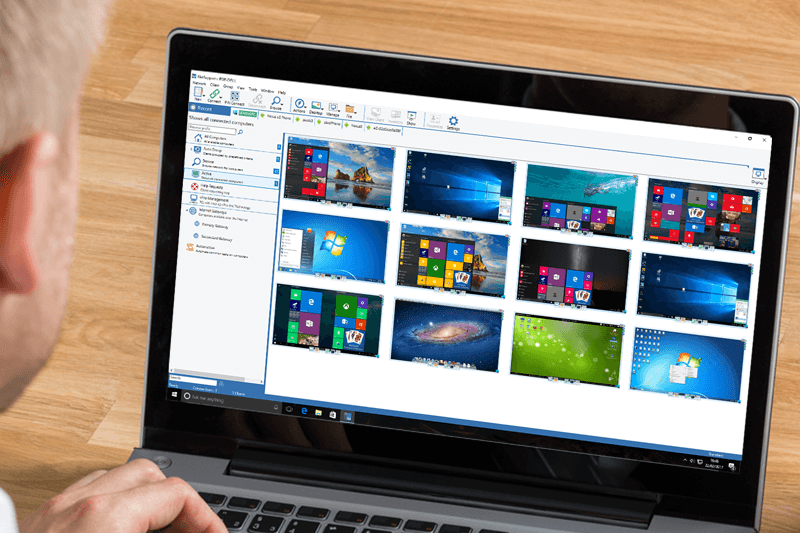 Fernwartungssoftware mit Überblick und Sicherheit