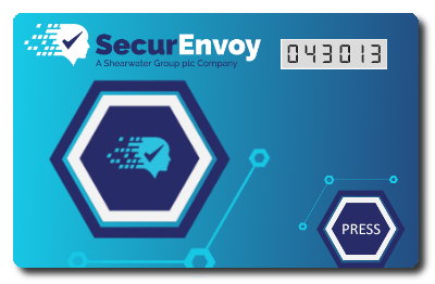 SecurEnvoy Authenticator Card im Kreditkartenformat